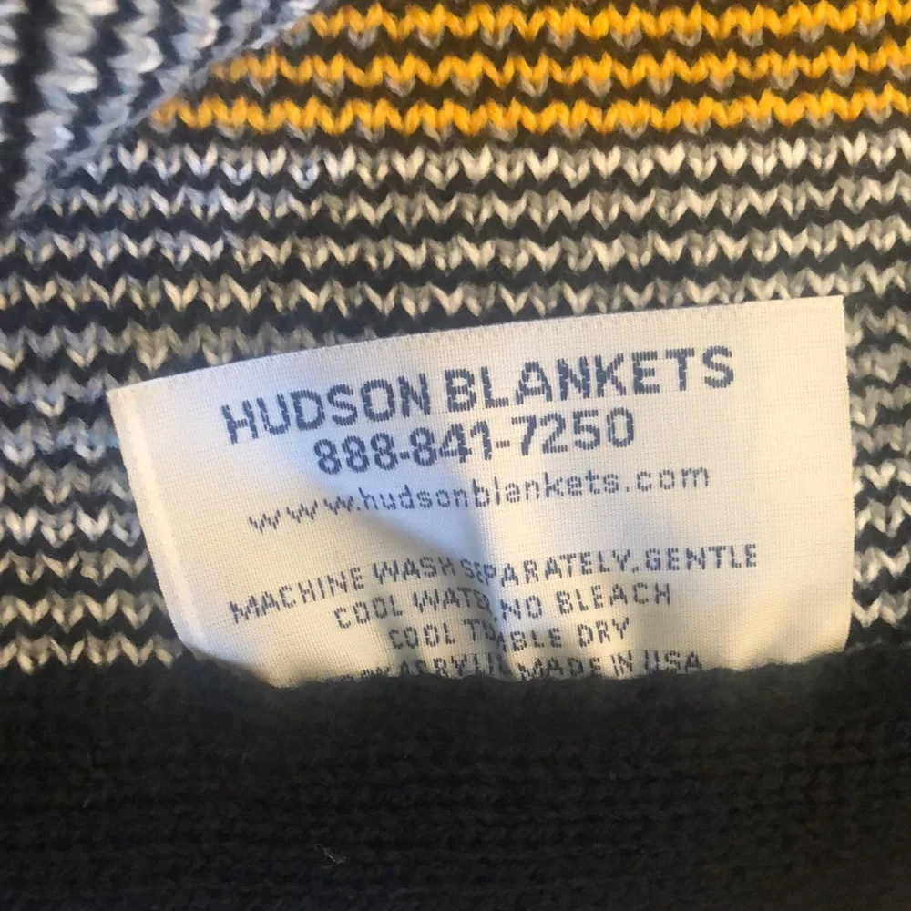 Pittsburgh Steelers NEW Superbowl 50th Anniversary Hudson Blanket